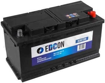 Аккумулятор EDCON 90Ah 720A обратная полярность(-+)