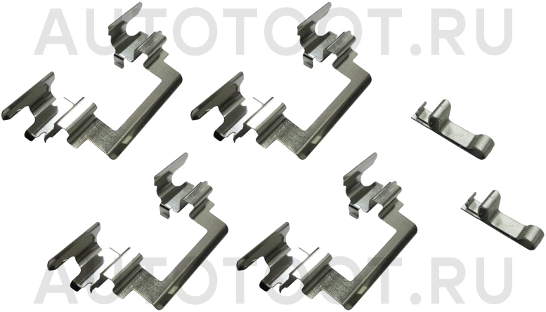 Комплект монтажный передних тормозных колодок -ST3490024 Sat для MITSUBISHI LANCER, DODGE CALIBER, MITSUBISHI ASX, MITSUBISHI GALANT, MITSUBISHI OUTLANDER, JEEP COMPASS, JEEP PATRIOT