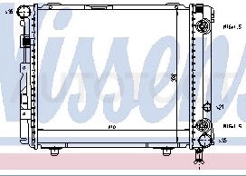 W124 РАДИАТОР ОХЛАЖДЕН (NISSENS) (NRF) (GERI) (см.каталог)