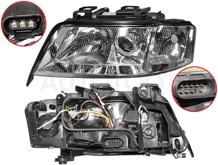 Фара Audi A6 97-01 (Слева) - Артикул 205378082B - Производитель Tyc - Фото, Отзывы, Цены