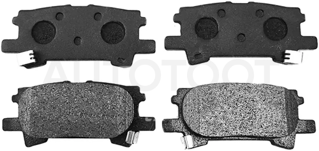Колодки тормозные (Сзади) Lexus RX 03-09 / Toyota Harrier (XU30) 03-13 / Highlander 00-13 / Kluger V 00-07