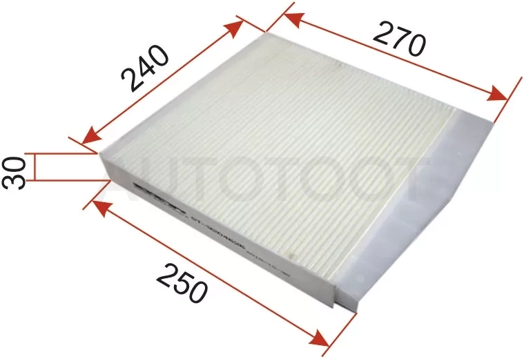 Фильтр салона VOLVO S60 00-10/S80 98-06/V70 00-07/XC70 00-07/XC90 02