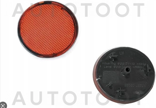 Катафот в задний бампер левый -ST2152905L Sat для NISSAN QASHQAI, NISSAN PATHFINDER