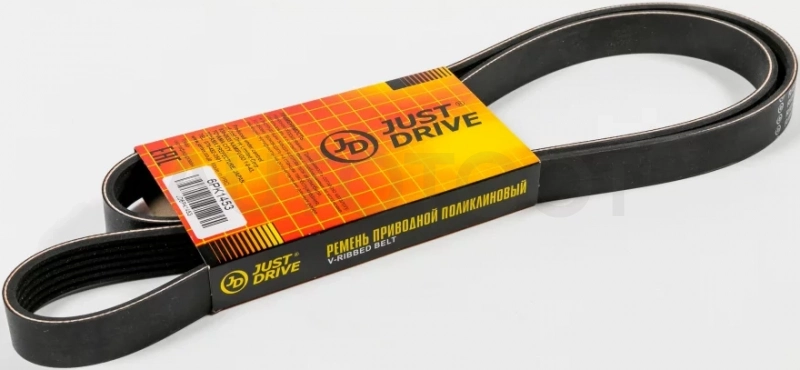 Ремень поликлиновый JD - Артикул 6PK1453 - Производитель Just Drive - Фото, Отзывы, Цены