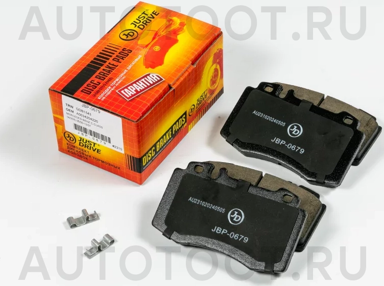 Колодки тормозные дисковые передние GDB1543 - Артикул JBP0679 - Производитель Just Drive - Фото, Отзывы, Цены