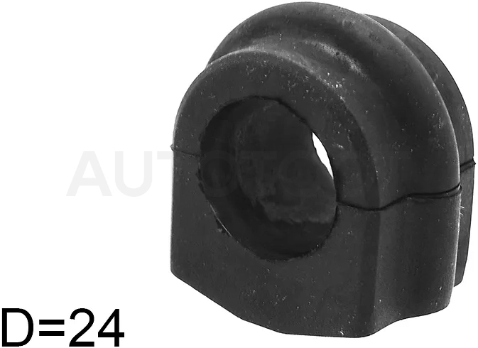 Втулка стабилизатора Infiniti FX35 02-08 / Nissan Serena 99-05 / X-Trail 00-07 / Infiniti FX45 02-09 / Nissan Avenir 98-05 / Cedric 91-95 / Expert 99-06 / Gloria 91-95 (Перед/ 24.00)