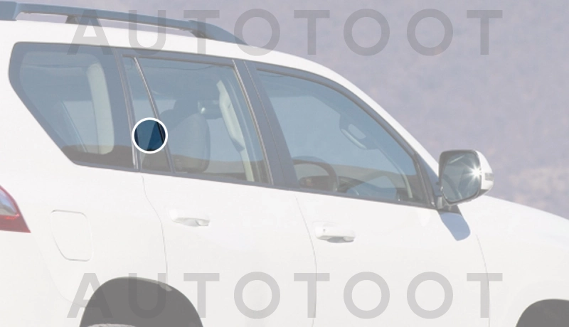 Стекло форточки (уголок) задней правой двери -  для TOYOTA LAND CRUISER PRADO, LEXUS GX460