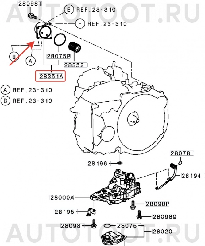 Маслоохладитель (вариатор) -  для MITSUBISHI LANCER, MITSUBISHI ASX, MITSUBISHI OUTLANDER, JEEP COMPASS, JEEP PATRIOT