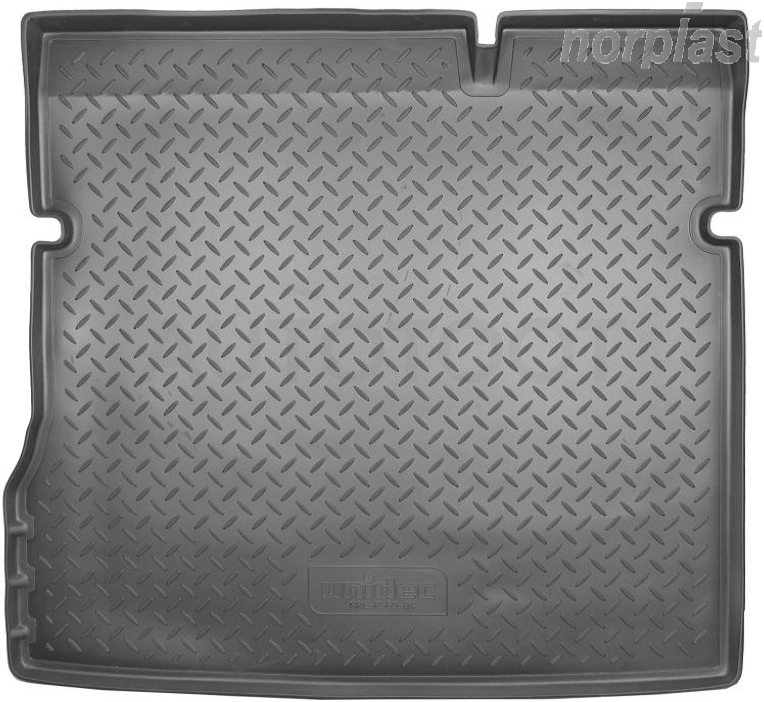 Коврик в багажник NORPLAST, черный, полиуретан 2WD