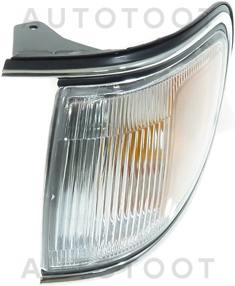 Указатель поворота угловой левый (с хромированным молдингом) -  для NISSAN PATHFINDER, NISSAN TERRANO