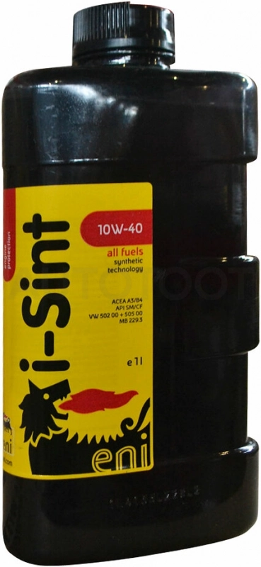 5W-40 ENI I-Sint SN/CF 1л.масло моторное синтетика - Артикул 8003699008311 - Производитель ENI - Фото, Отзывы, Цены
