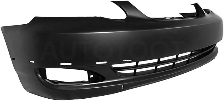 Бампер передний Toyota Corolla USA (E130) 05-07 (под спойлер)
