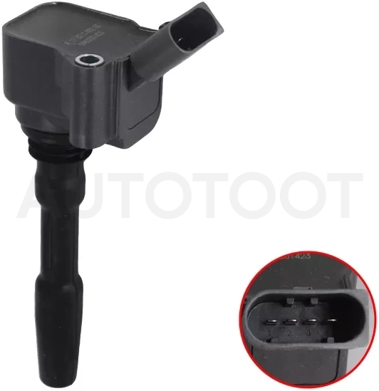 Катушка зажигания AUDI A1/A3/A4/A5/A6/A7/Q3/Q5/Q7/TT/SKODA OCTAVIA III/SUPERB III/VOLKSWAGEN GOLF VI