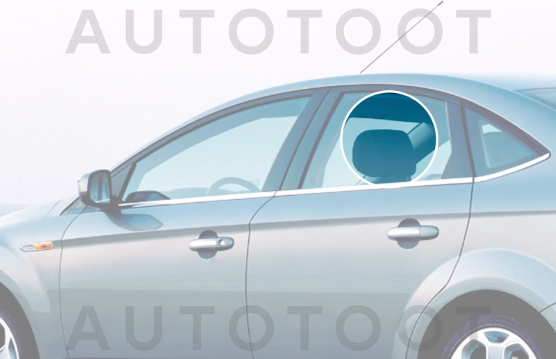 Стекло заднее левое опускное -  для FORD MONDEO