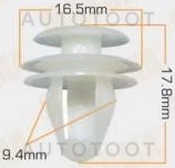 Клипса 67771-30070 -KJ489 Masuma для TOYOTA YARIS VERSO, TOYOTA TERCEL, TOYOTA STARLET, TOYOTA RAV4, TOYOTA PRIUS, TOYOTA PICNIC, TOYOTA LAND CRUISER PRADO, TOYOTA COROLLA, TOYOTA AVENSIS