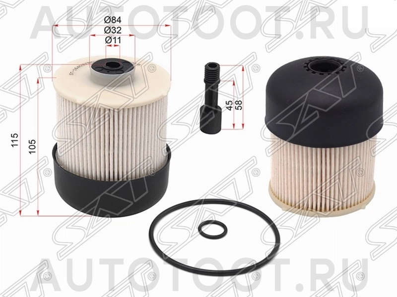 Фильтр топливный 1.5 Дизель -LF779 LYNXauto для NISSAN NOTE