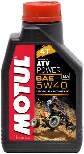 5W-40 масло четырехтактное Motul ATV Power 4T 1л