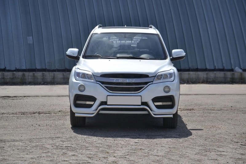 LIFAN X60 2017- Защита переднего бампера Ø51мм "Волна" (НПС) - Артикул 14010105 - Производитель PT Group - Фото, Отзывы, Цены