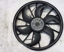 Диффузор радиатора охлаждения в сборе (мотор+вентилятор, 4, 7L)
