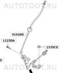 Датчик ABS задний правый -ST310013 Sat для HYUNDAI SOLARIS