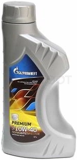 10W-40 Масло моторное Gazpromneft Premium L полусинтетическое 1л