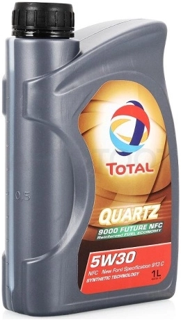 Масло моторное синтетическое TOTAL QUARTZ 9000 FUTURE NFC, 1 литр - Артикул 10230301 - Производитель TOTAL - Фото, Отзывы, Цены