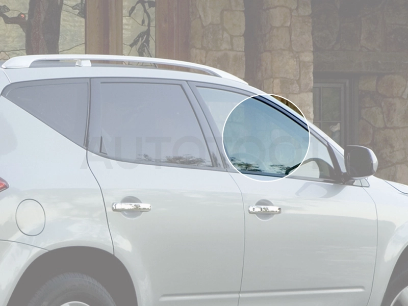 Стекло переднее правое опускное -  для NISSAN MURANO
