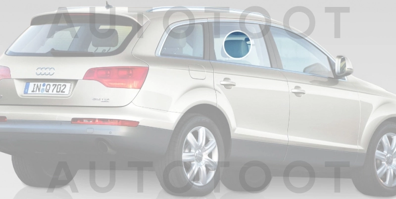 Стекло заднее правое опускное -  для AUDI Q7