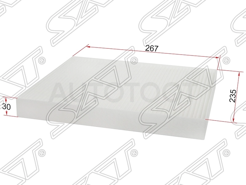 Фильтр салонный -ST6808611 Sat для OPEL ASTRA, OPEL ZAFIRA