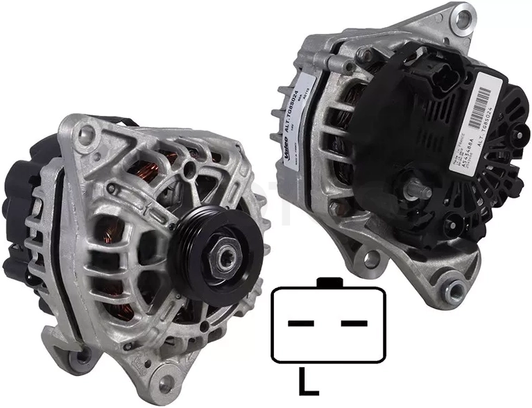Генератор NISSAN NOTE E11 06-/MICRA K12 02-10 CR12DE/CR14DE 80A