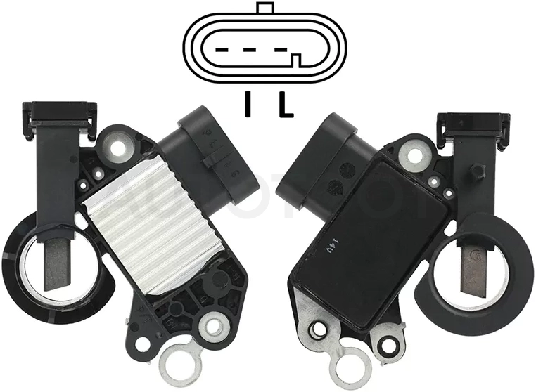 Реле-регулятор напряжения генератора DAEWOO/CHEVROLET LACETTI/NUBIRA 04-13 F14D3/F16D3/F18D3