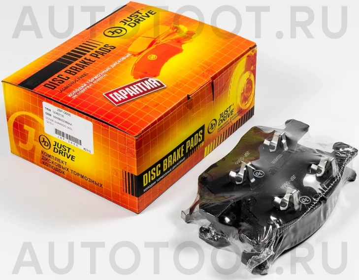 Колодки тормозные дисковые передние GDB2130 - Артикул JBP0666 - Производитель Just Drive - Фото, Отзывы, Цены