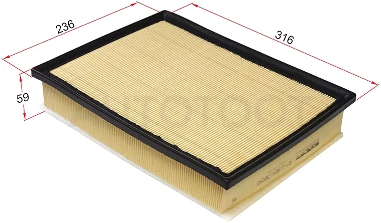 ST-17801-38050 SAT Фильтр воздушный TOYOTA LAND CRUISER PRADO 150 -ST1780138050 Sat для BYD BYD