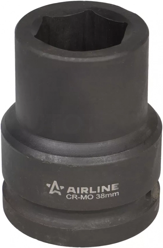 Головка ударная торцевая 1-1/2"DR шестигранная 38мм, L=93мм - Артикул ATAS701 - Производитель Airline - Фото, Отзывы, Цены