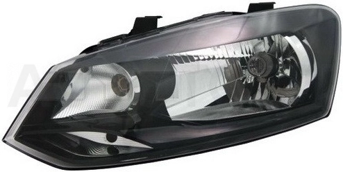 Фара левая (с корректором) -44111G9LMLDEM2 Depo для VOLKSWAGEN POLO