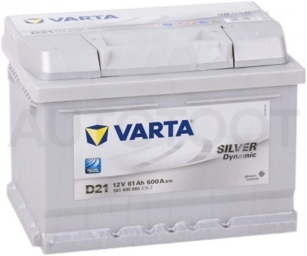 Аккумулятор VARTA 61Ah 600A обратная полярность(-+)