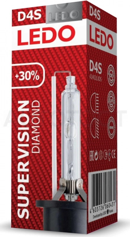Лампа D4S 5000K LEDO Diamond SuperVision +30%