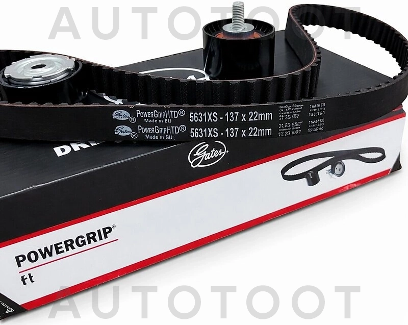 Комплект ГРМ Gates K015631XS (ремень, ролик обводной + ролик натяжной) (16кл) -K015631XS Gates для LADA (ВАЗ) PRIORA, LADA (ВАЗ) GRANTA, LADA (ВАЗ) VESTA