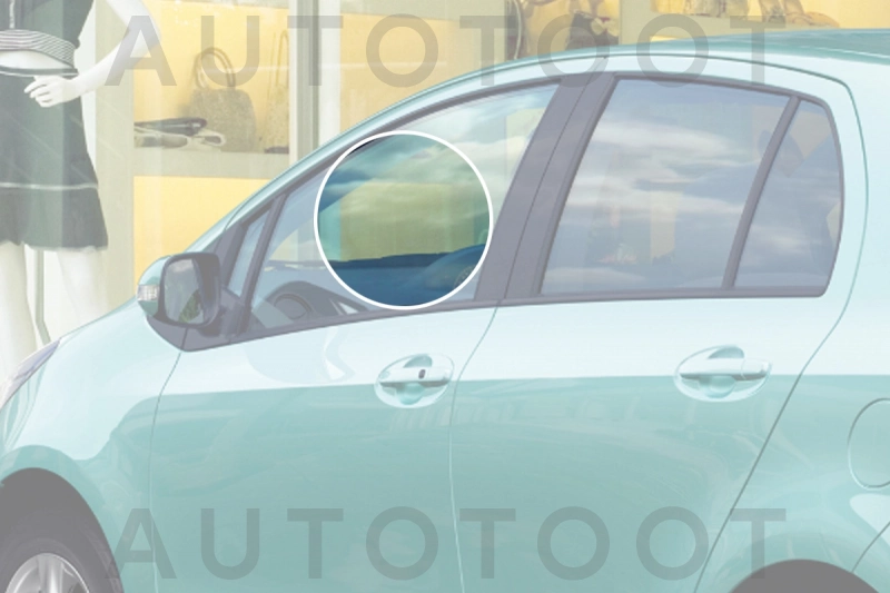 Стекло переднее левое опускное -  для TOYOTA VITZ, TOYOTA YARIS