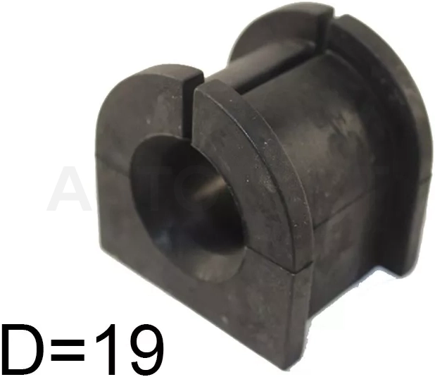 Втулка стабилизатора Mitsubishi ASX 10-16 / Lancer 07-17 / Outlander 05-12 / Citroen C4 Aircross 12-16 / C-Crosser 07-12 / Mitsubishi Delica D:5 07- / Galant 08-12 / Galant Fortis 07-15 / i 06-13 / Peugeot 4007 07-14 (Зад/ 19.00)
