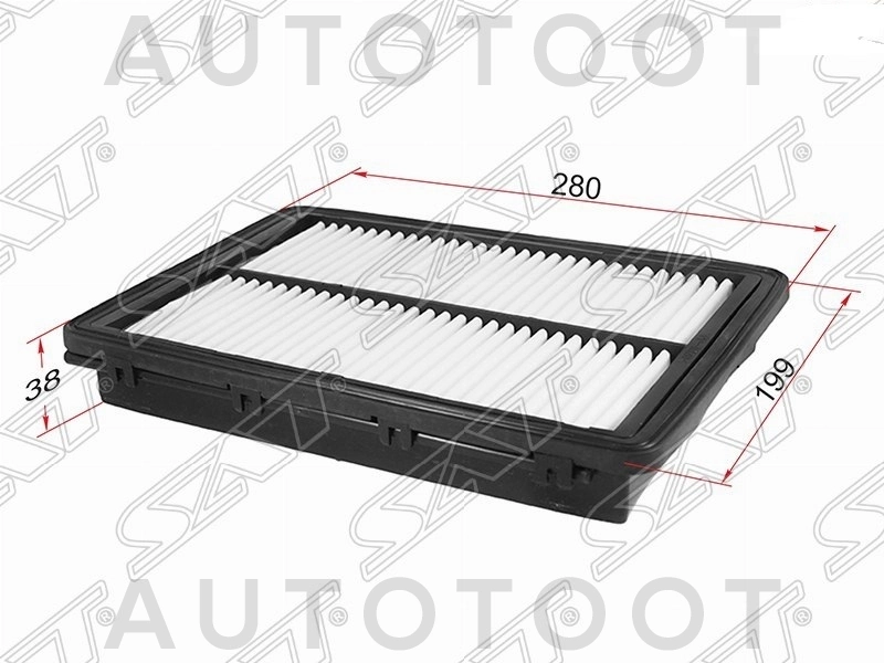 Фильтр воздушный 2, 0 / 2, 4 -ST28113C1100 Sat для HYUNDAI SONATA, KIA OPTIMA