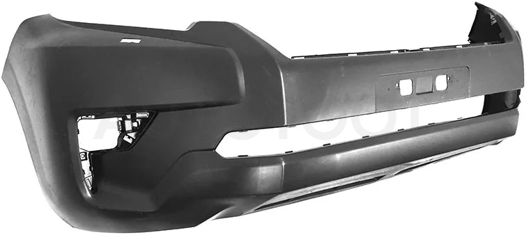 Бампер передний Toyota Land Cruiser Prado (J150) 17-20 (Под омыватели фар/ Под ПТФ)