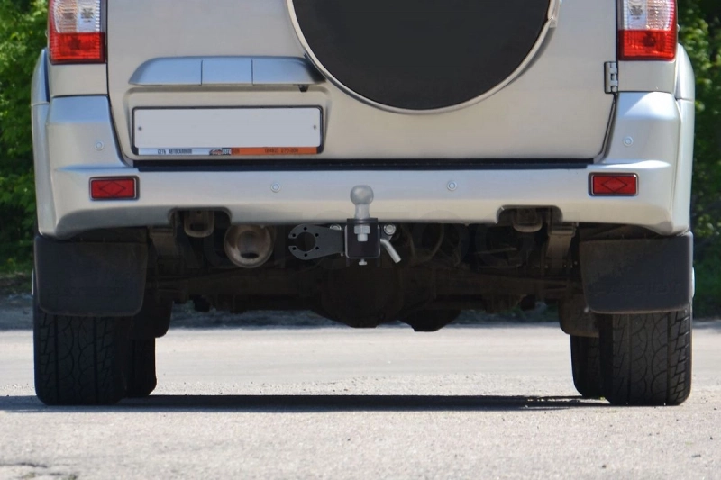 UAZ Patriot 2014- ТСУ /съемный квадрат/, фаркоп - Артикул 05021501 - Производитель PT Group - Фото, Отзывы, Цены