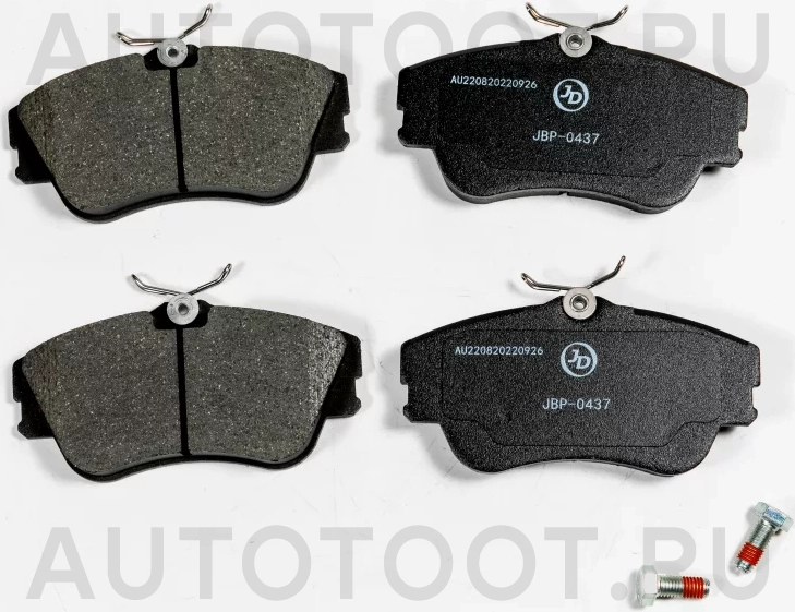 Колодки тормозные дисковые передние - Артикул JBP0437 - Производитель Just Drive - Фото, Отзывы, Цены