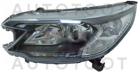 Фара левая (под ксенон, под электрокорректор) -  для HONDA CR-V
