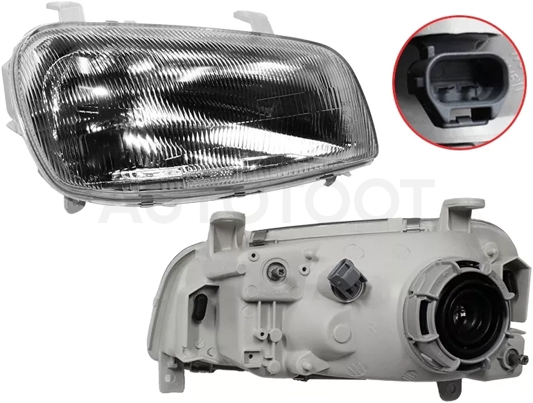 Фара Toyota RAV4 (XA10) 94-98 (Справа/ Ручная регулировка) - Артикул 203685082B - Производитель Tyc - Фото, Отзывы, Цены