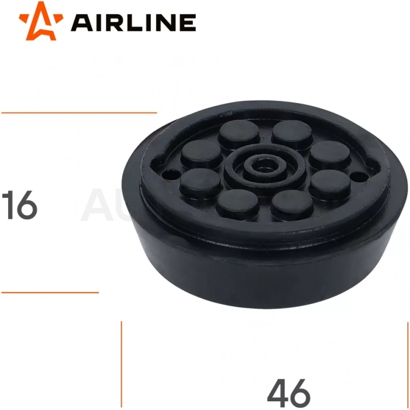 Накладка на домкрат подкатной D46мм, H16мм - Артикул AJS09 - Производитель Airline - Фото, Отзывы, Цены