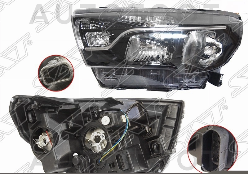 Фара левая -  для LADA (ВАЗ) VESTA