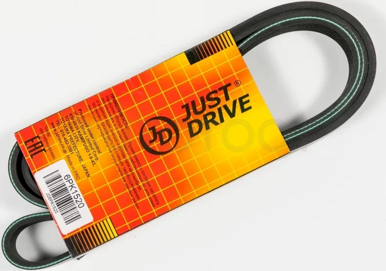 Ремень поликлиновый JD - Артикул 6PK1520 - Производитель Just Drive - Фото, Отзывы, Цены