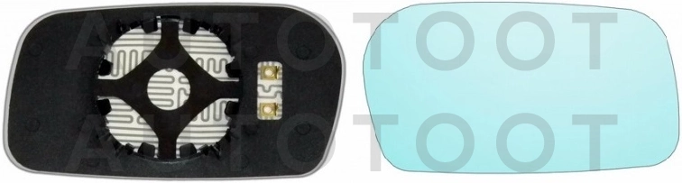 Полотно зеркала правое (асферическое с обогревом) -STHD68940G1 Sat для HONDA CR-V